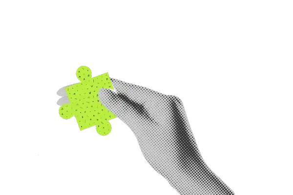 Hand sticker